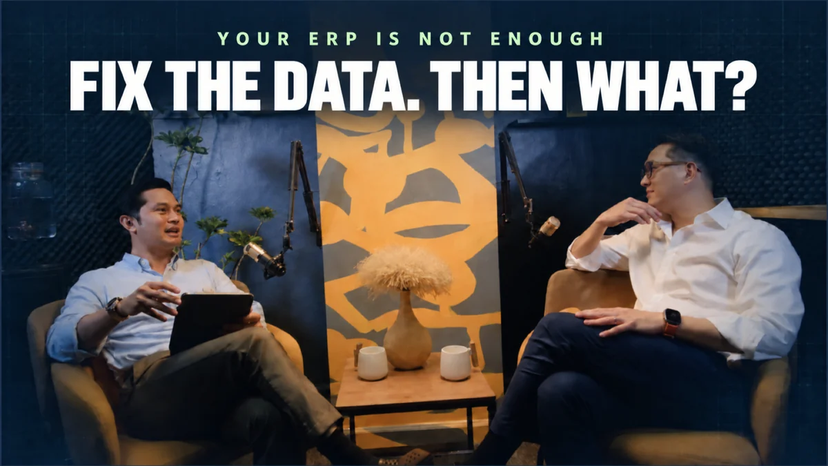 Fix the Data. Then What? From ERP Records to a System of Intelligence